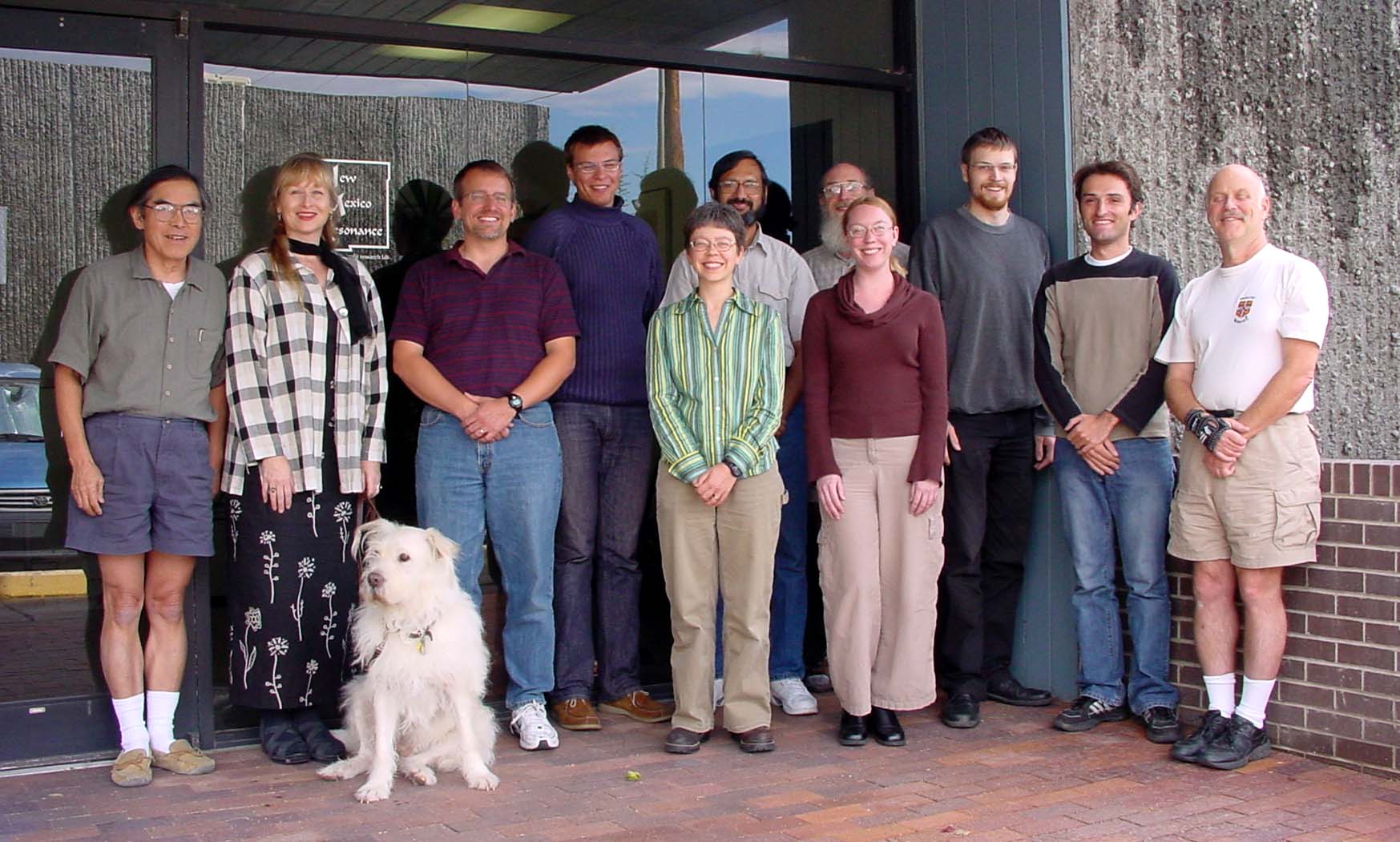 Group Picture of employees of New Mexico Resonance